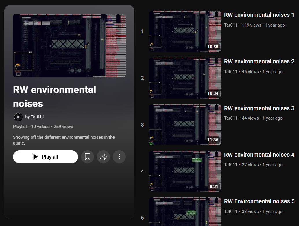 RW Enviromental Noises