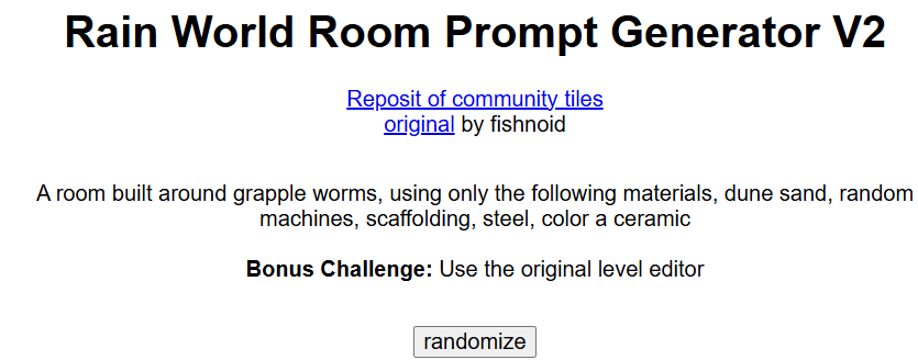 Room Prompt Generator V2